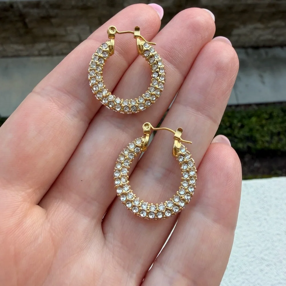 Classic Gold Hoop Earrings